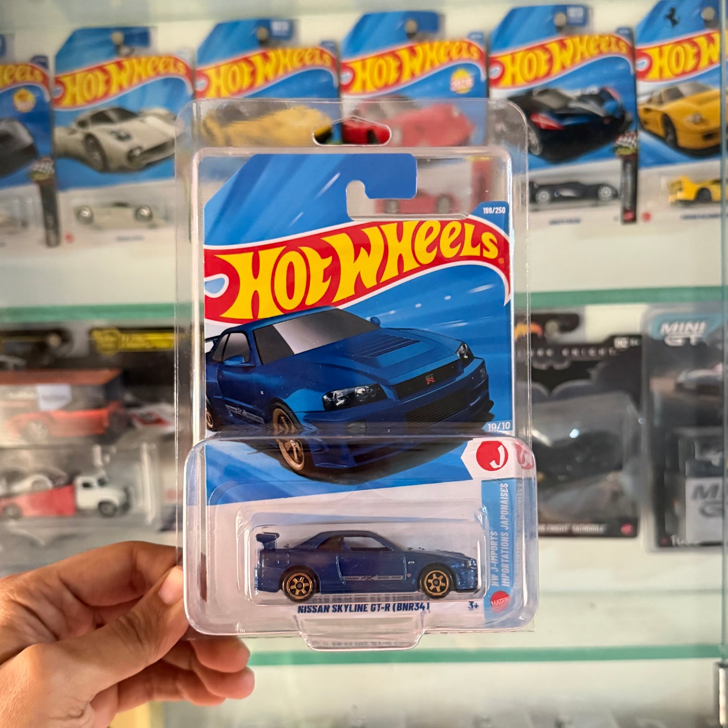 Nissan Skyline GT-3 (BNR34), Hot Wheels Mainline