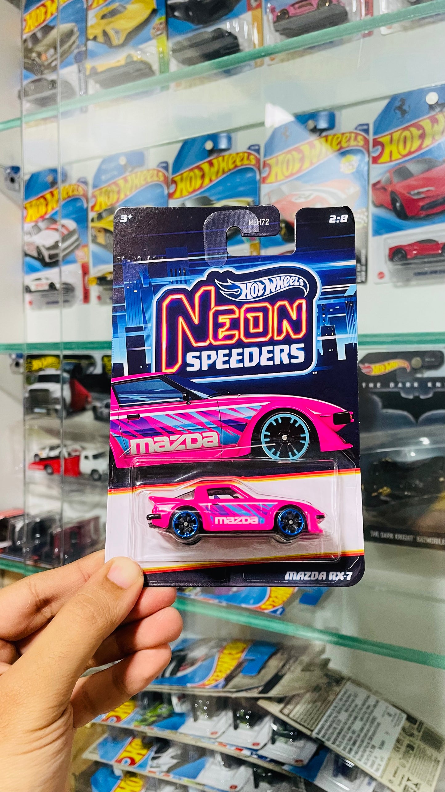 Mazda RX 7, Hot Wheels Card Art