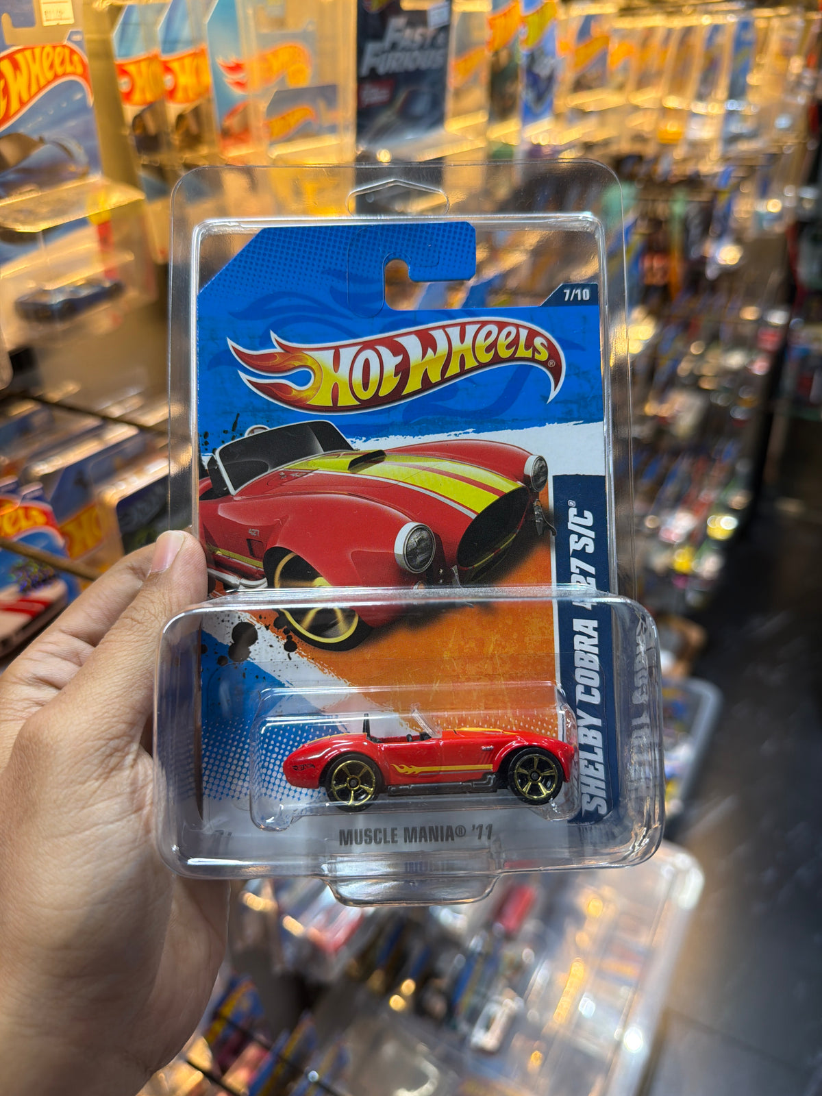 Shelby Cobra, Hot Wheels Mainline, Imported