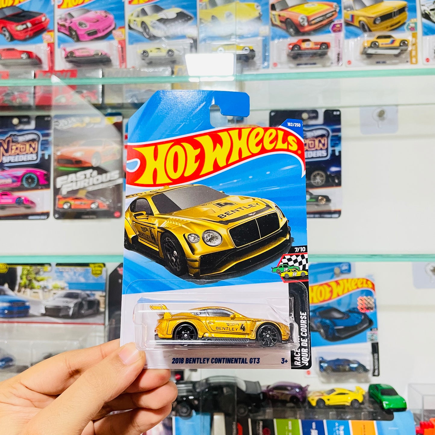 2018 Bentley Continental GT3, Hot Wheels Mainline
