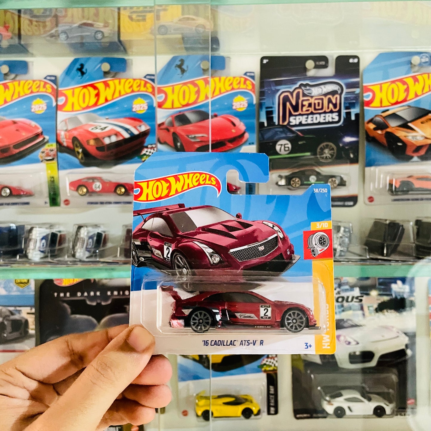 Cadillac ATS-V R, Hot wheels Mainline, Imported Card