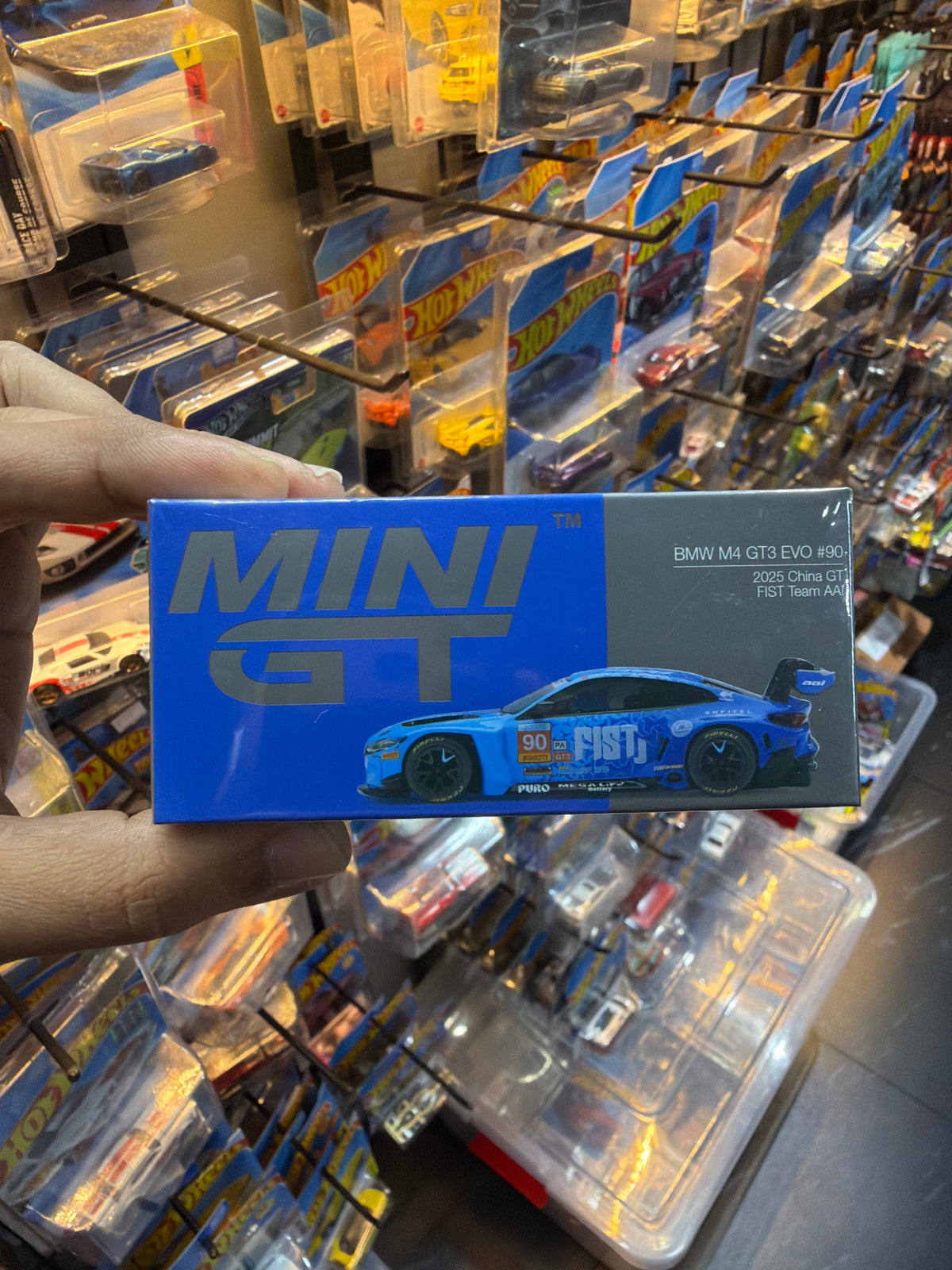 BMW M4 GT3 EVO #90, Mini GT