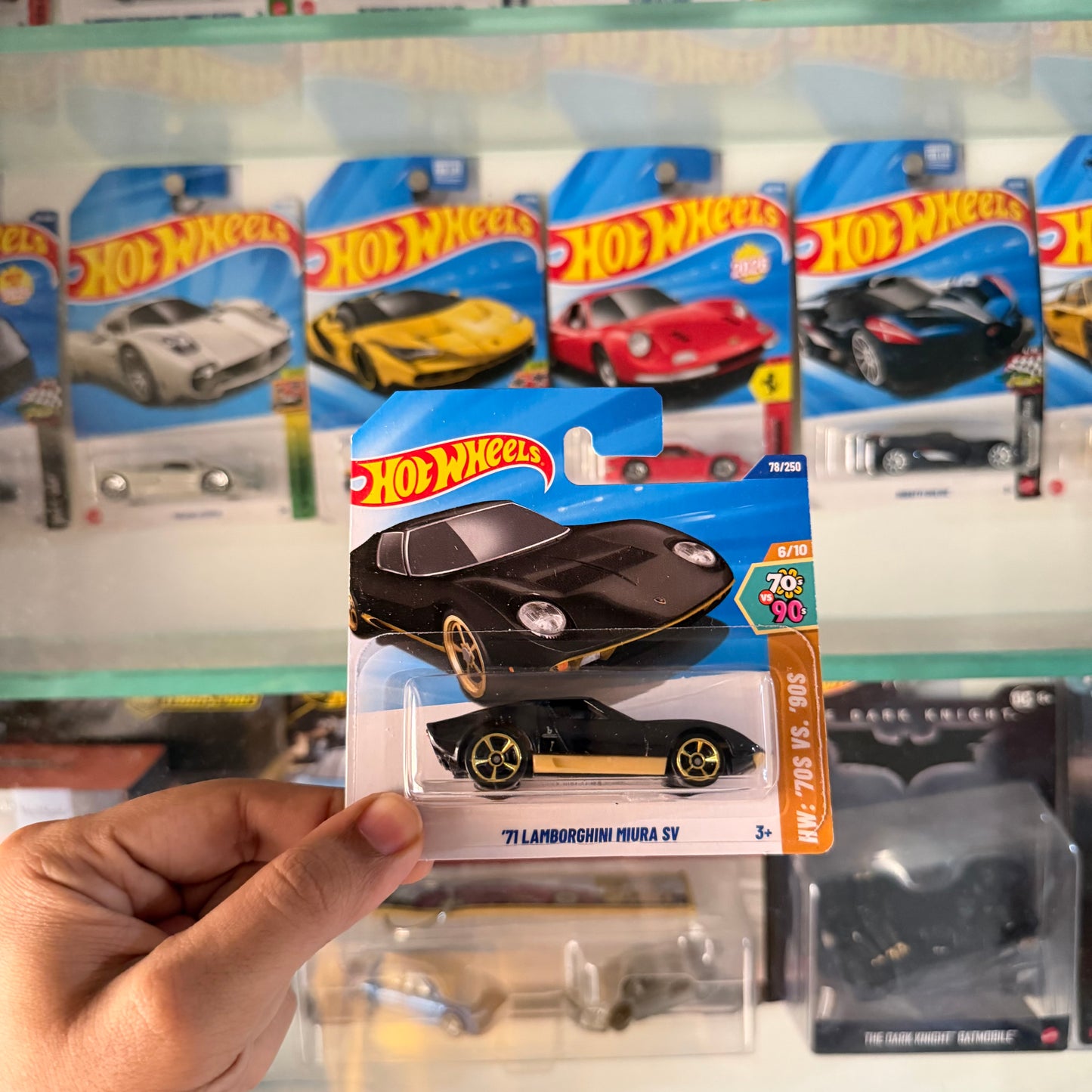 LAMBORGHINI MIURA SV, Hot Wheels Mainline, Imported