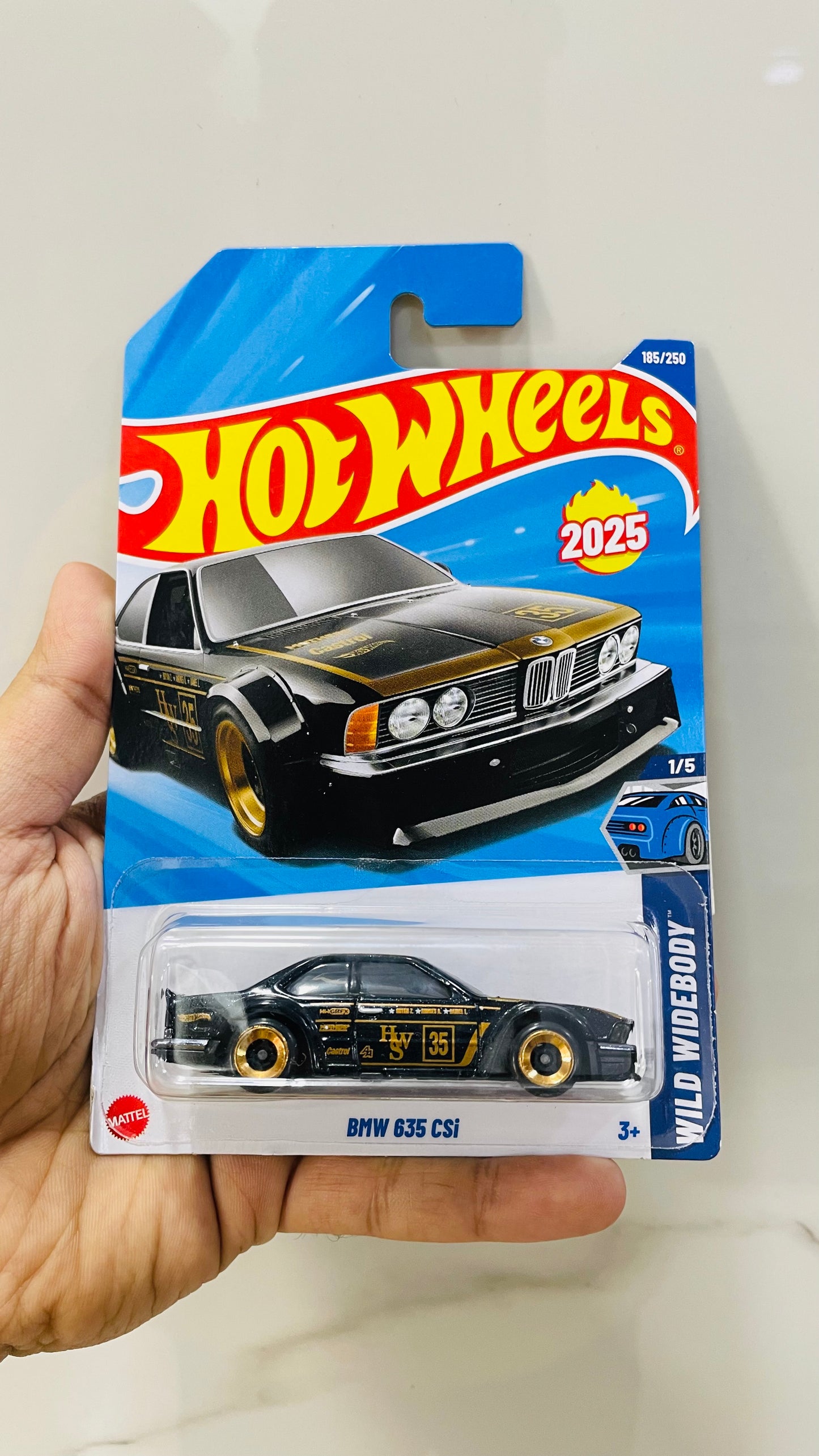 BMW 635 CSi, Hot Wheels Mainline