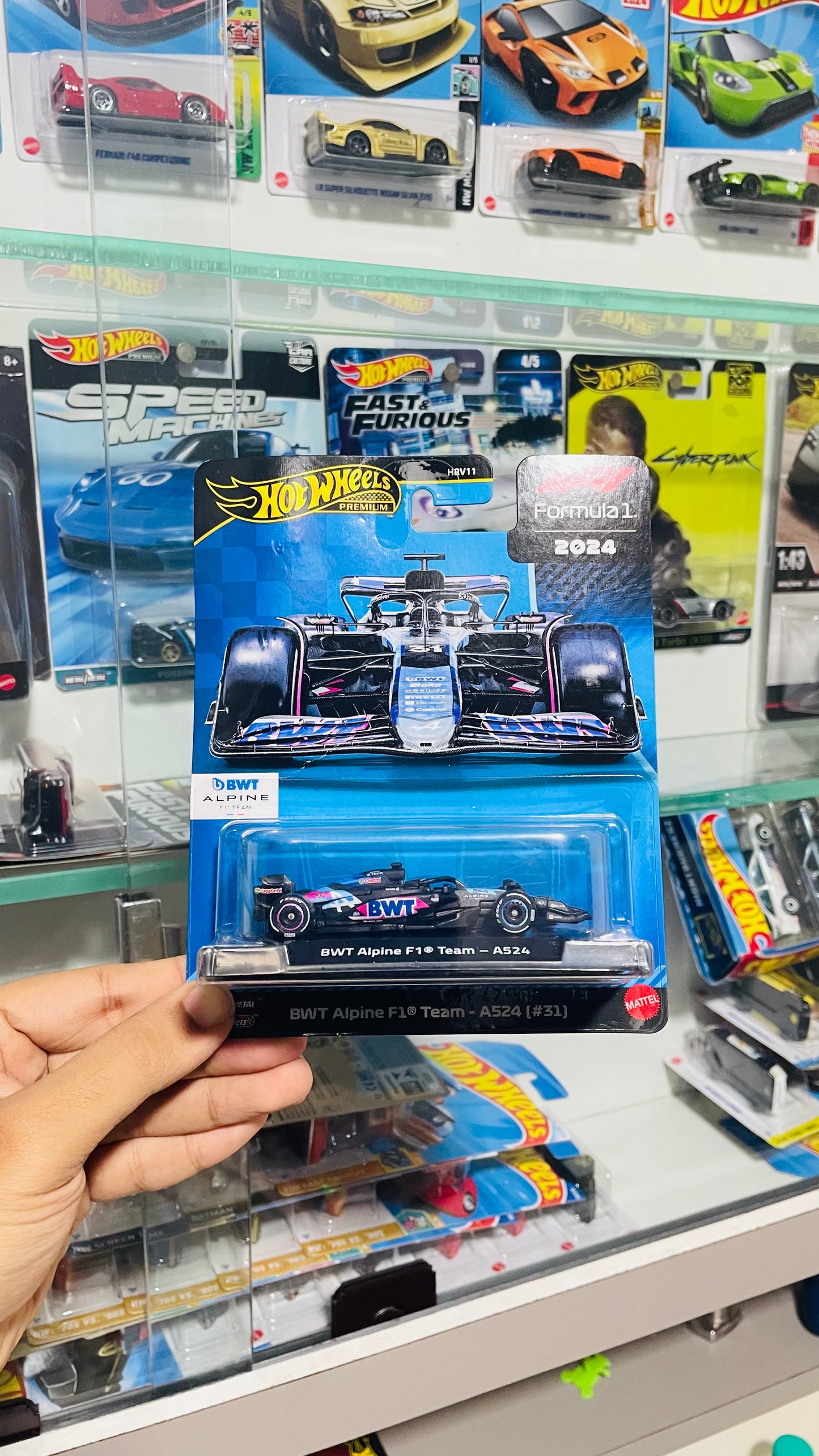 BTW Alpine F1 #31, Hot Wheels Premium