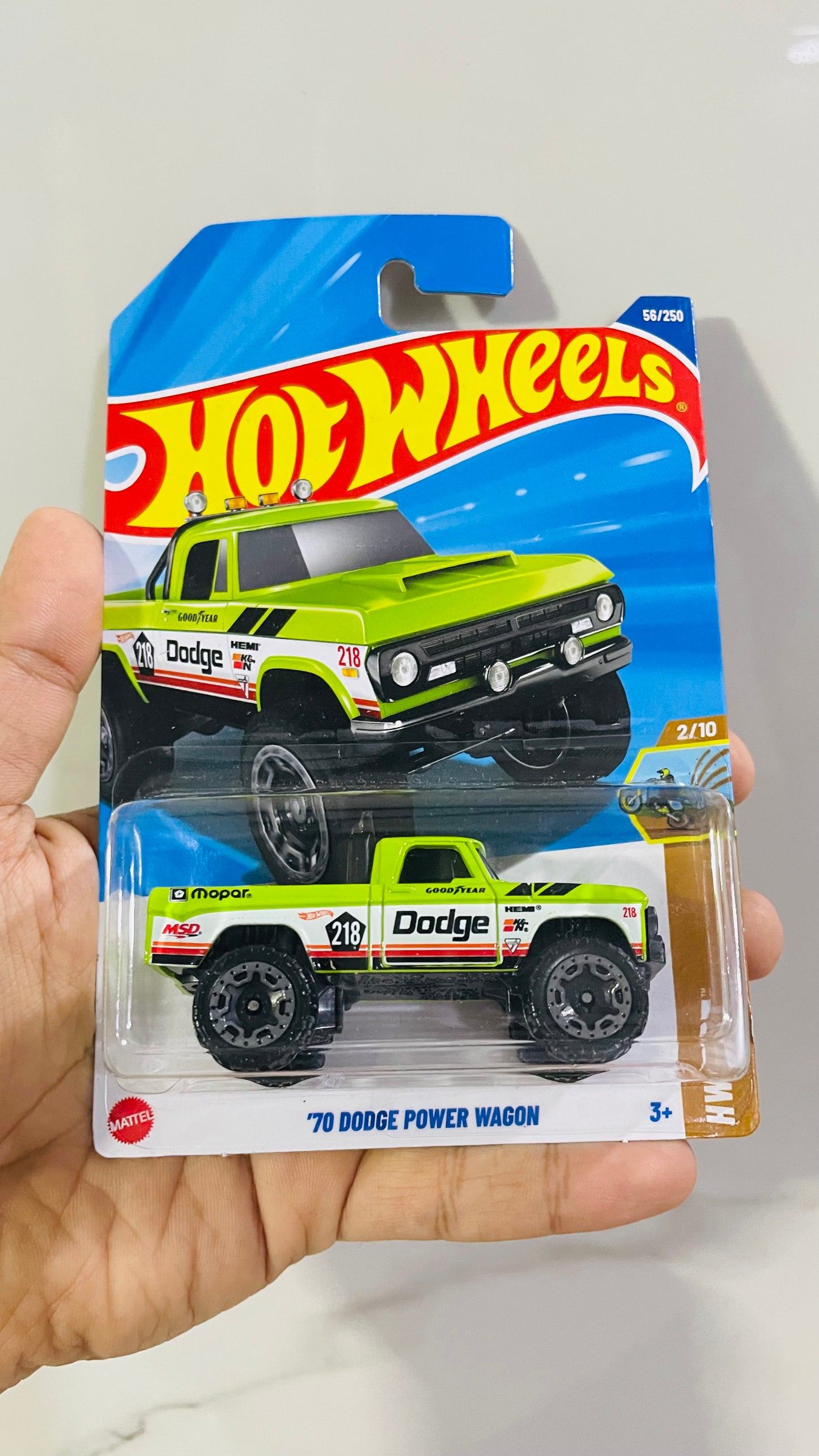 DODGE POWER WAGON, Hot Wheels Mainline