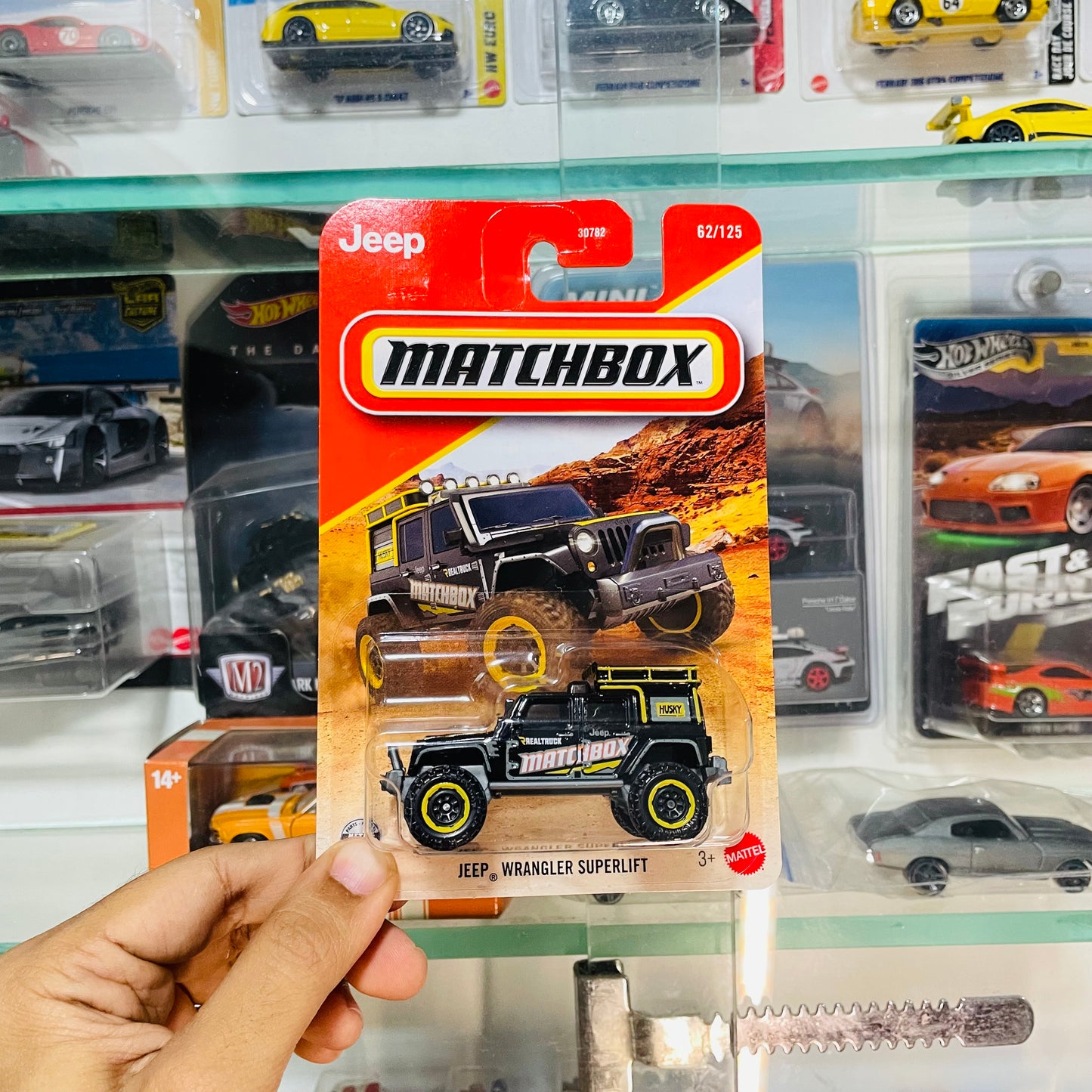 Jeep Wrangler Superlift, Matchbox Mainline