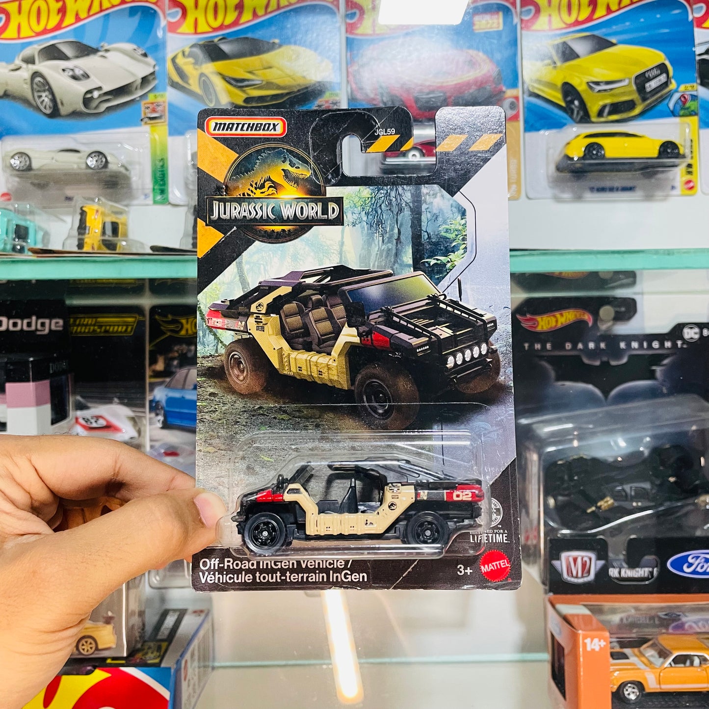 Jurassic World, Off-Road InGen Vehicle, Matchbox