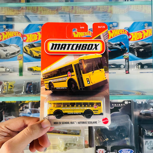 MBX EV School Bus, Matchbox