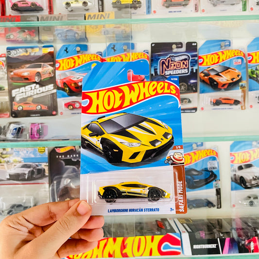 Lamborghini Huracan Sterrato Yelow, Hot Wheels Mainline
