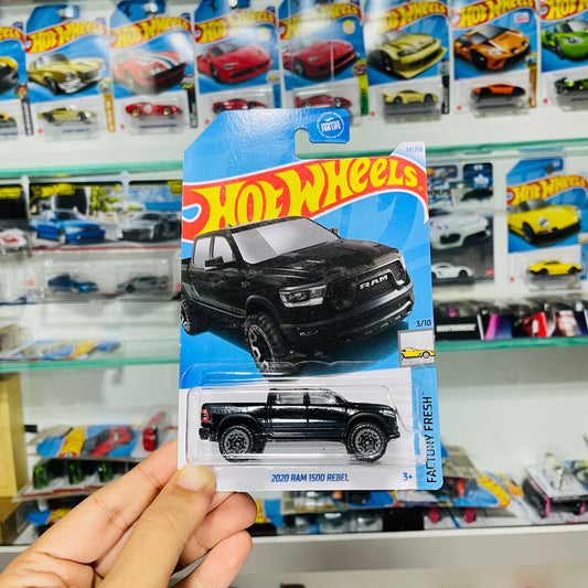 RAM 1500 Rebel, Hot Wheels Mainline, U.S Imported card
