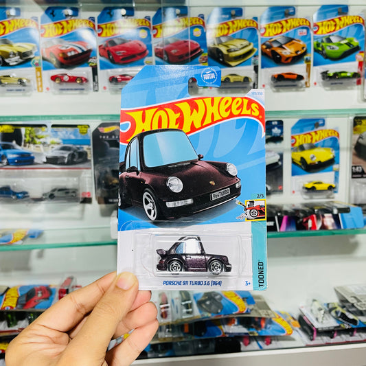 Porsche 911 Turbo, Hot Wheels Mainline, U.S Imported Card