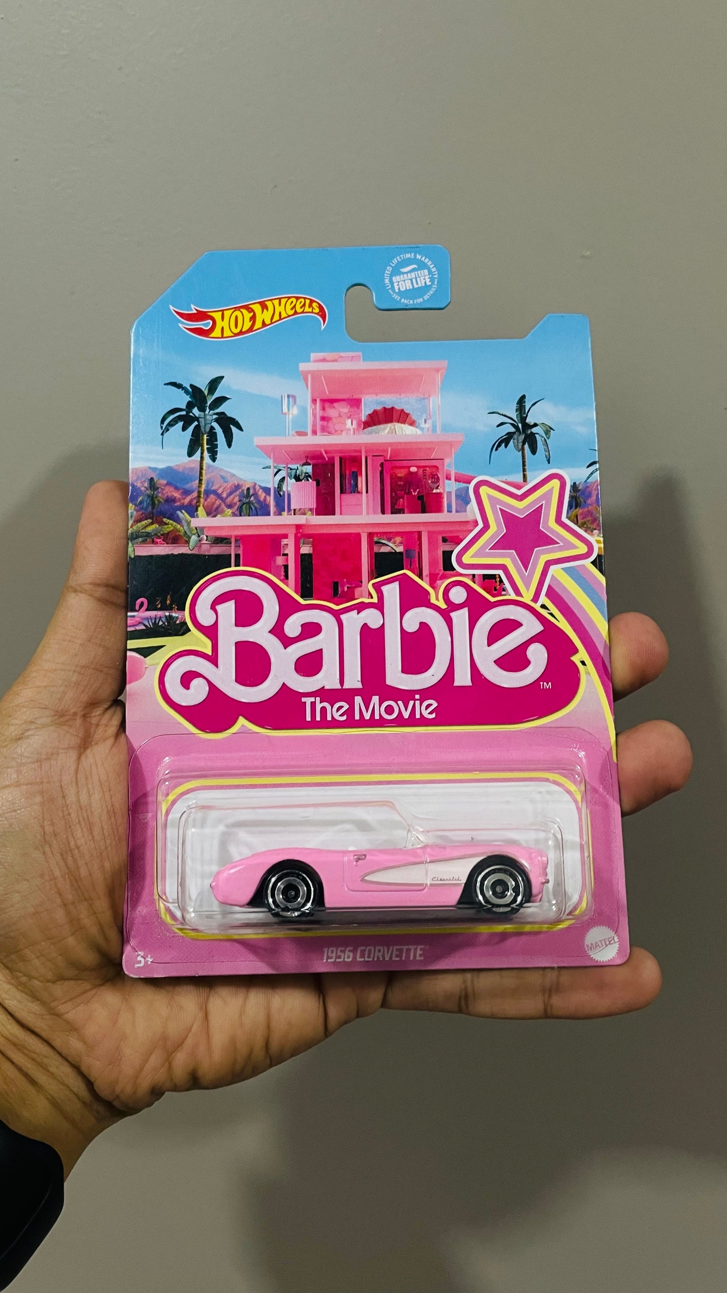 1956 Corvette, Barbie Edition, Hot Wheels Mainline
