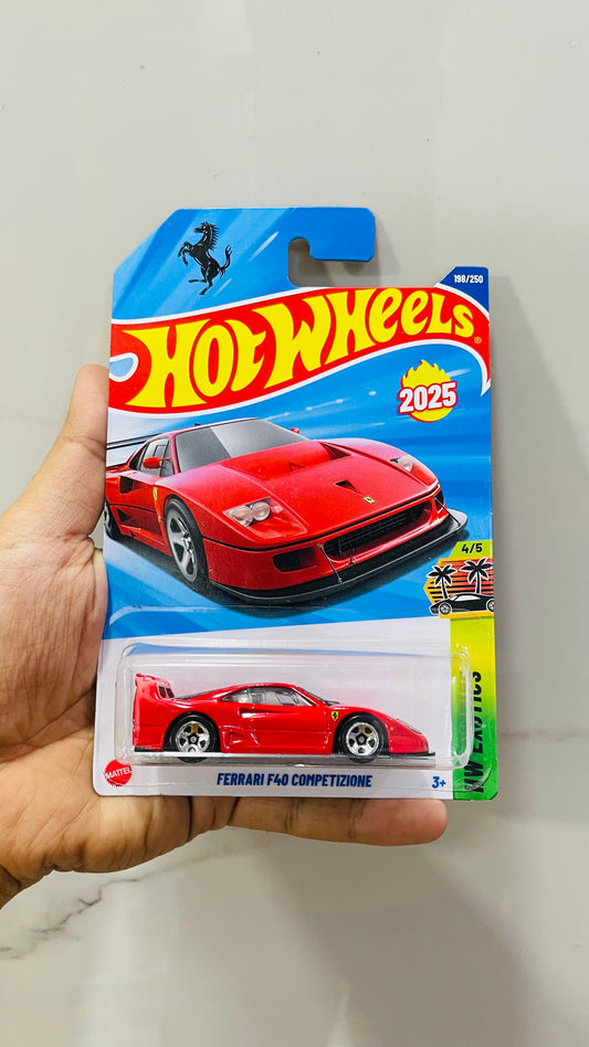 FERRARI F40 COMPETIZIONE, Hot Wheels Mainline