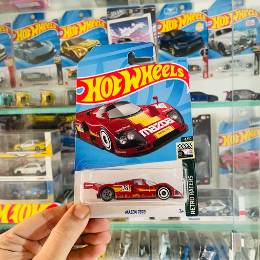 Mazda 787B, Maroon,, Hot Wheels Mainline Imported
