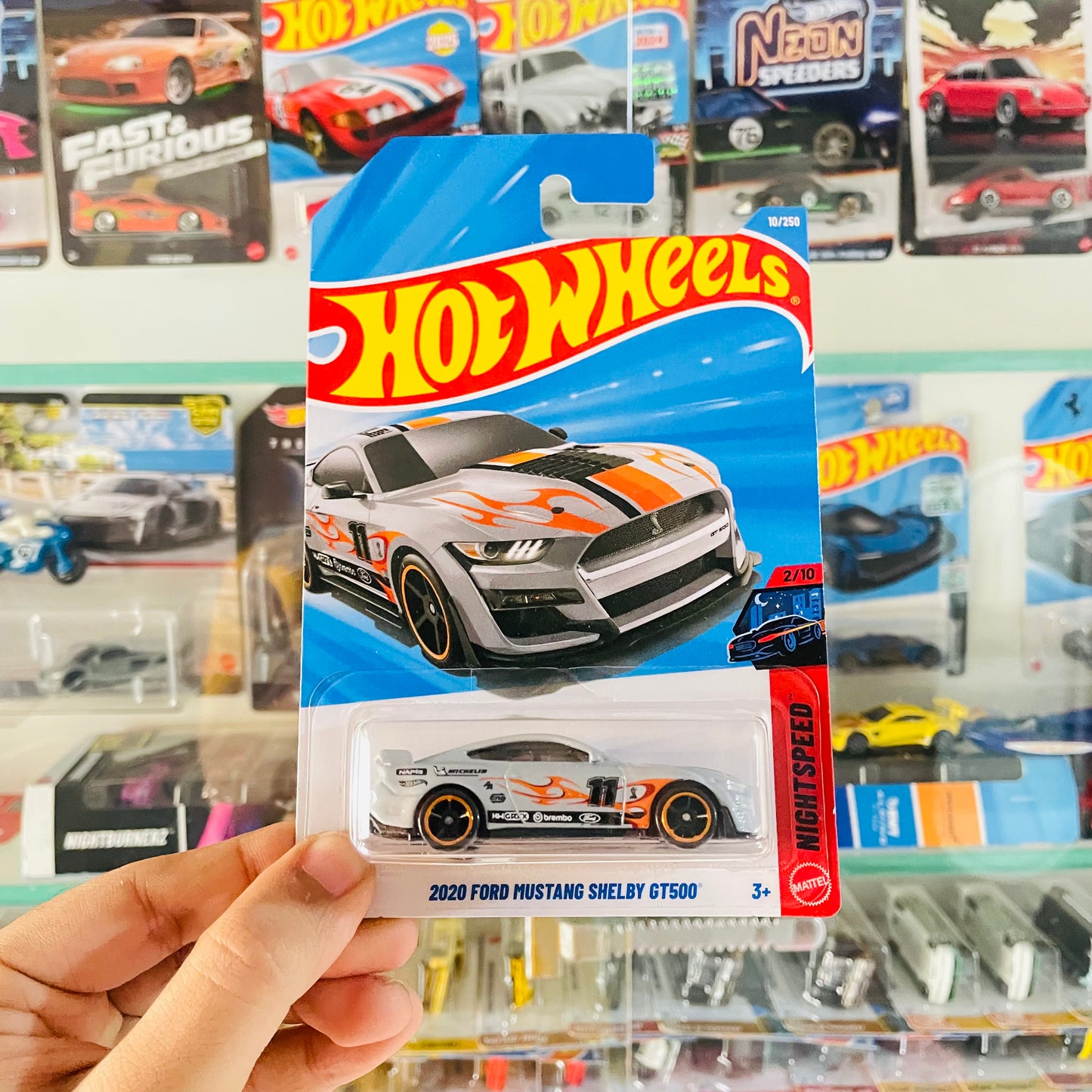Ford Mustang Shelby GT500, Hot Wheels Mainline, Imported