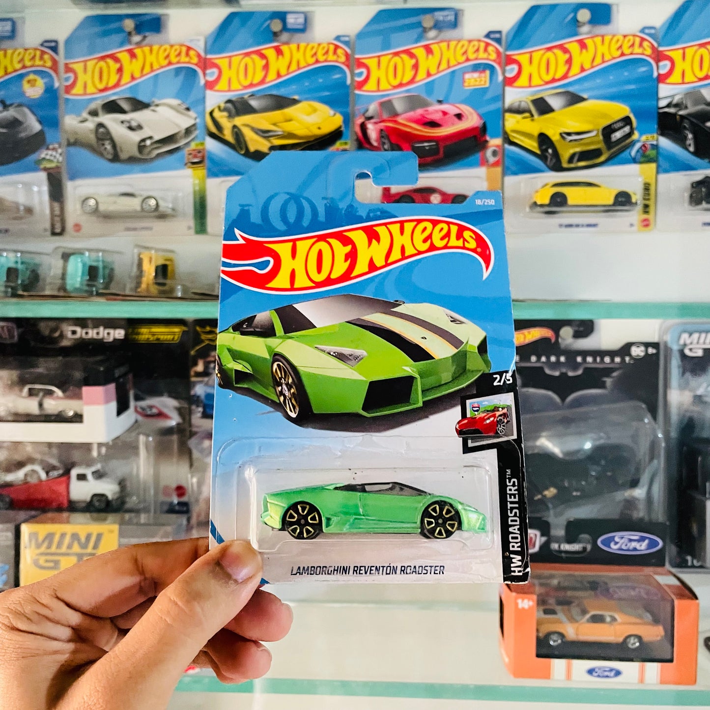 Lamborghini Reventon Roadster, Hot Wheels Mainline, Imported