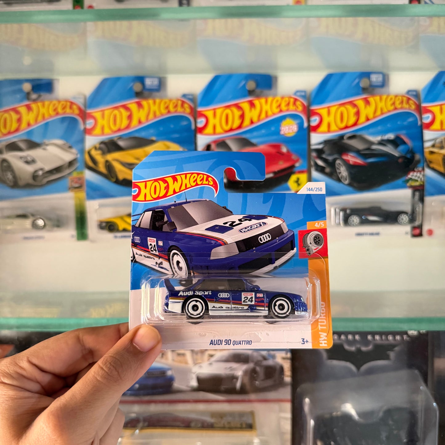 AUDI 90 QUATTRO, Hot Wheels Mainline, Imported