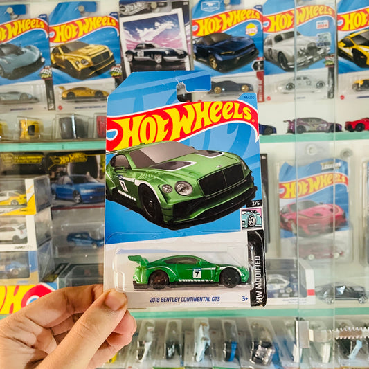 2018 Bentley Continental GT3, Hot Wheels Mainline Imported
