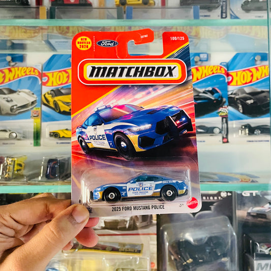2025 Ford Mustang Police, Matchbox