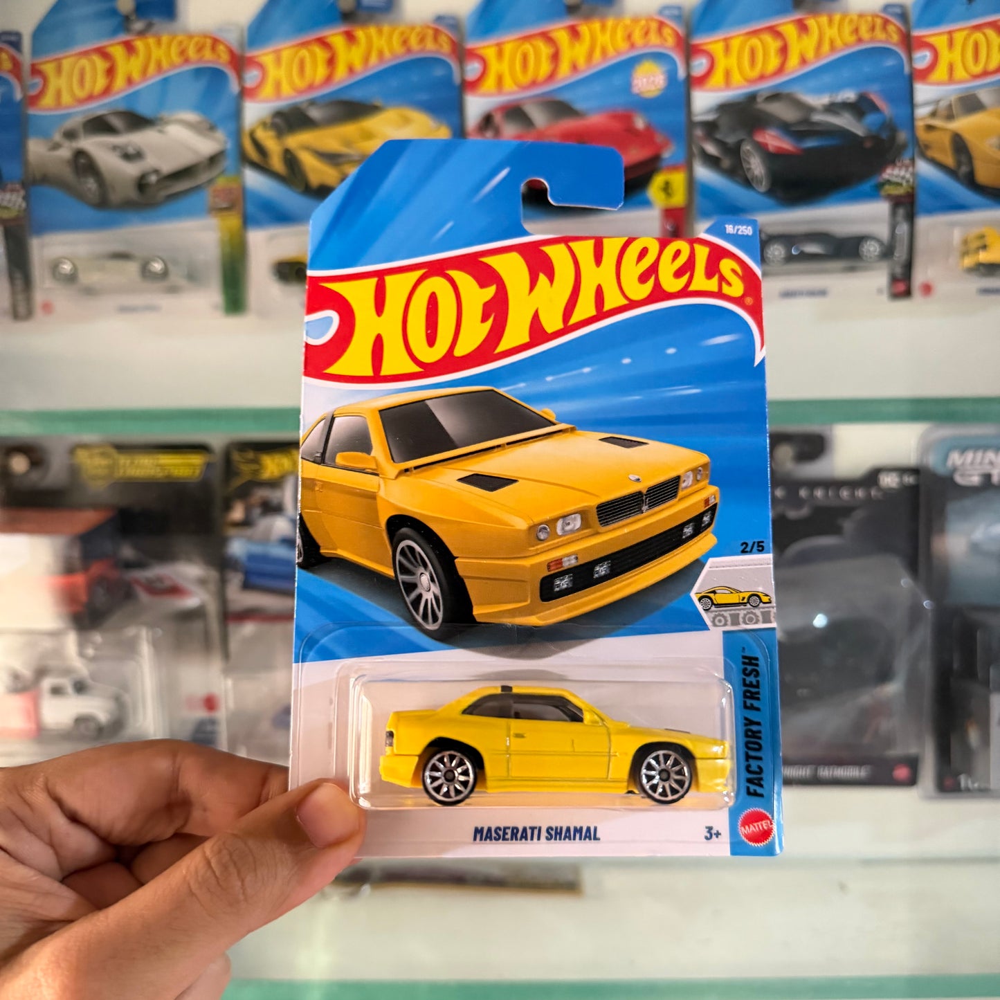 Maserati Shamal, Hot Wheels Mainline