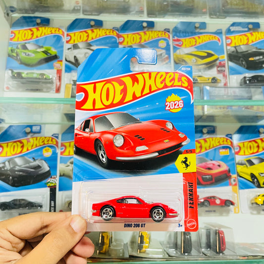 Ferrari Dino 206 GT, Hot Wheels Mainline