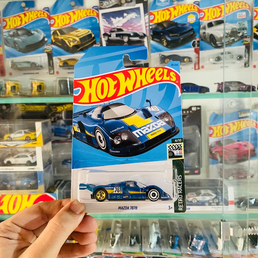 Mazda 787B, Blue, Hot Wheels Mainline Imported