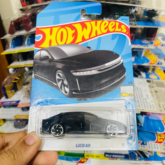 Lucid Air, Hot Wheels Mainline, Imported Card