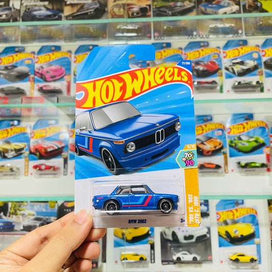 BMW 2002, Blue, Hot Wheels Mainline