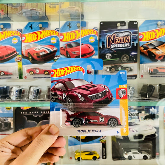Cadillac ATS-V R, Hot wheels Mainline, Imported Card