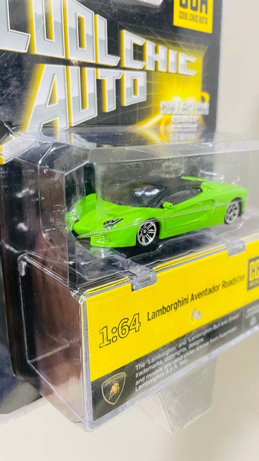 Lamborghini Aventador Roadster, CCA Premium Diecast With Car Acrylic Case