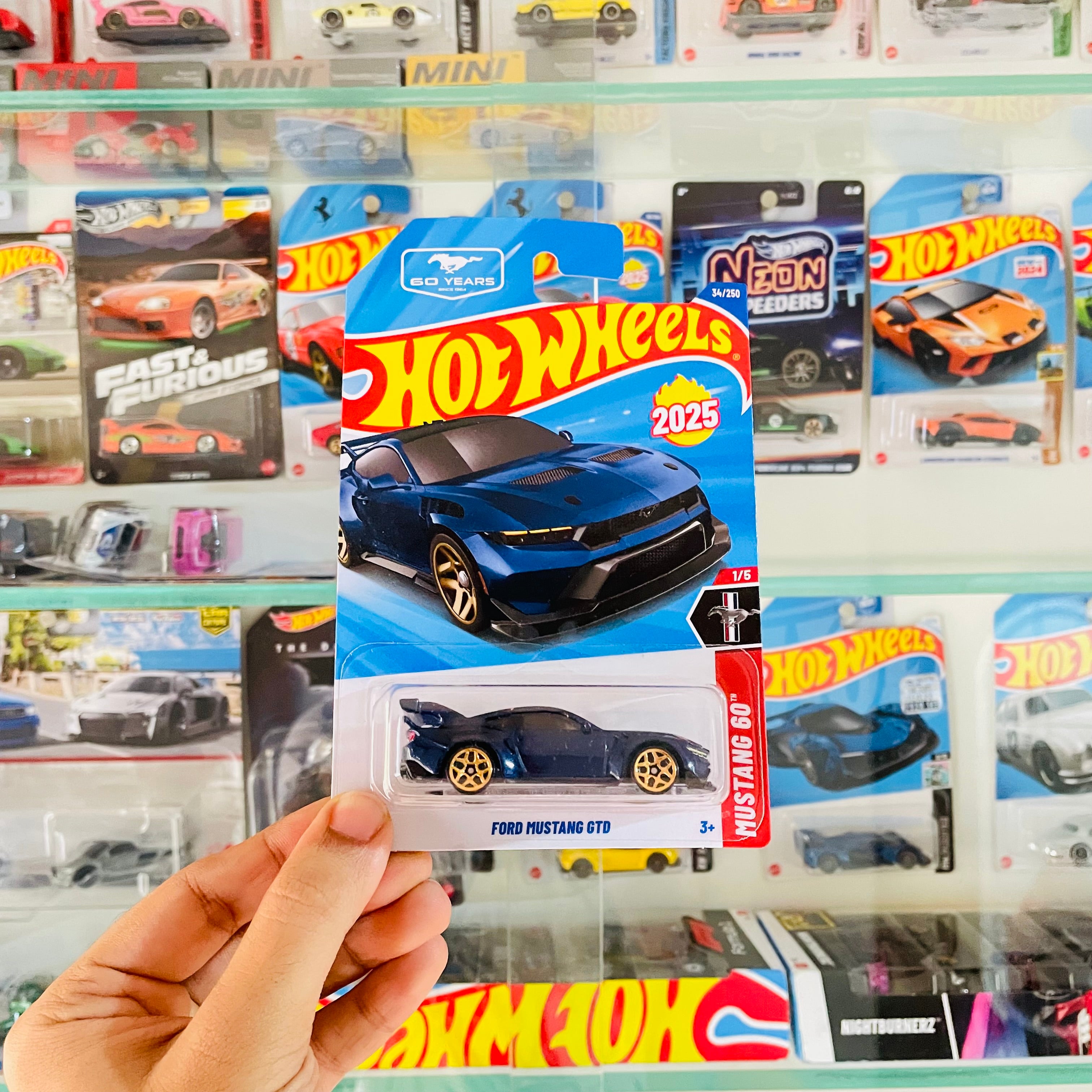 Ford Mustang GTD, Hot Wheels Mainline – Hands On Ride