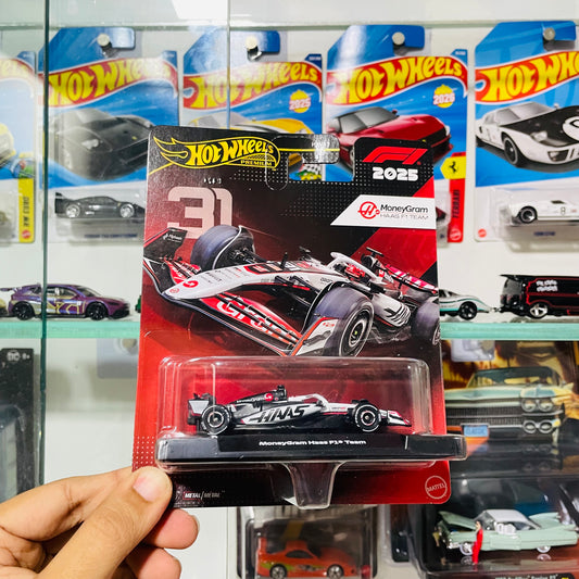 Money Gram Haas F1, Hot Wheels Premium Imported