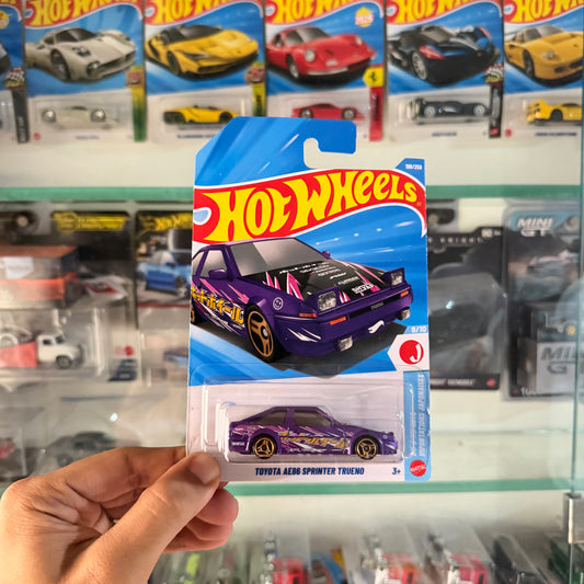 Toyota AE86 Sprinter Tureno, Hot Wheels Mainline