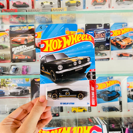 67 Shelby GT500 Black, Hot Wheels Mainline