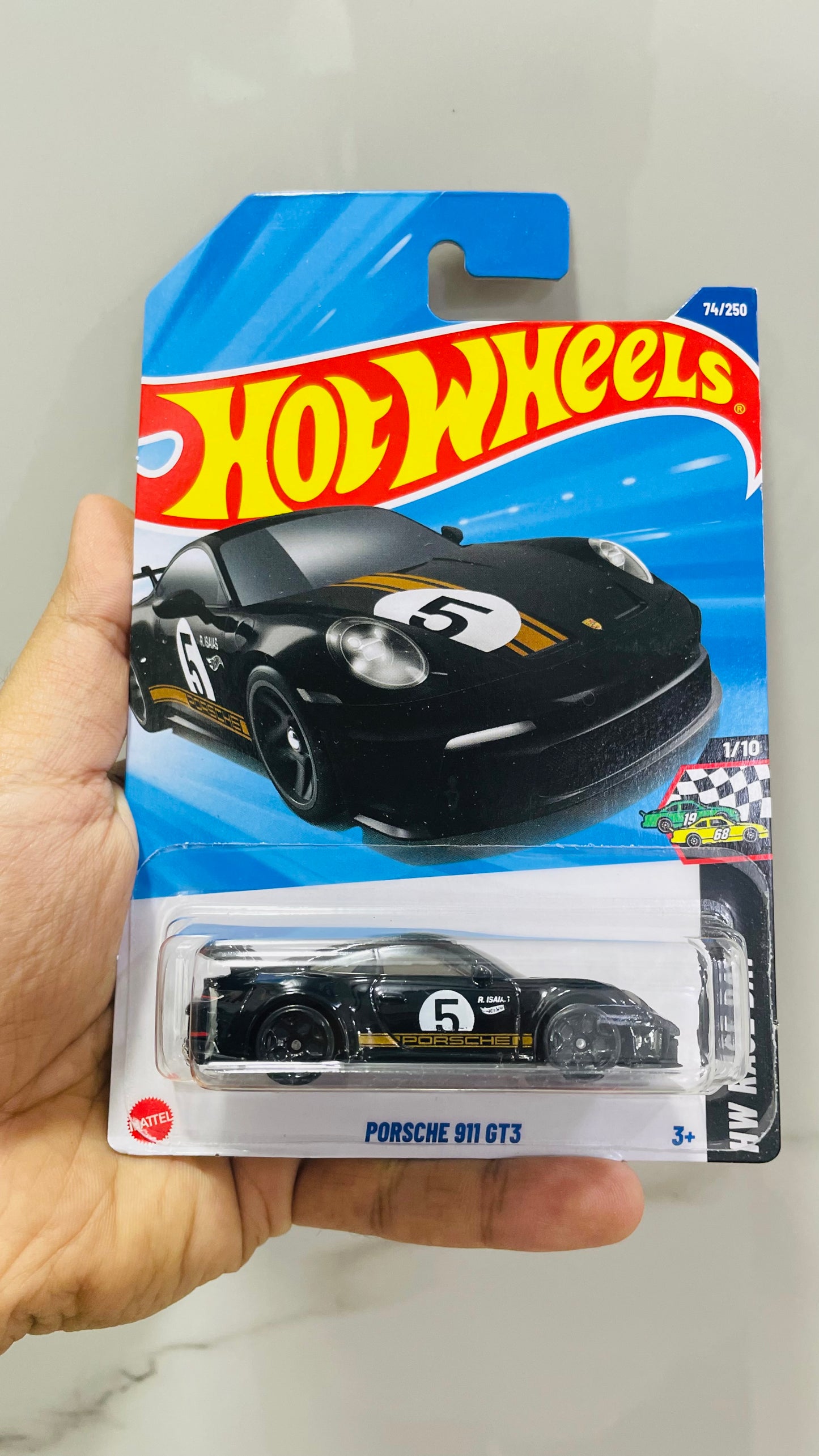 PORSCHE 911 GT3, Hot Wheels Mainline (Imported)