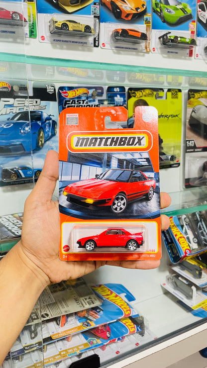 Toyota MR2, Matchbox Mainline, U.S Imported Card