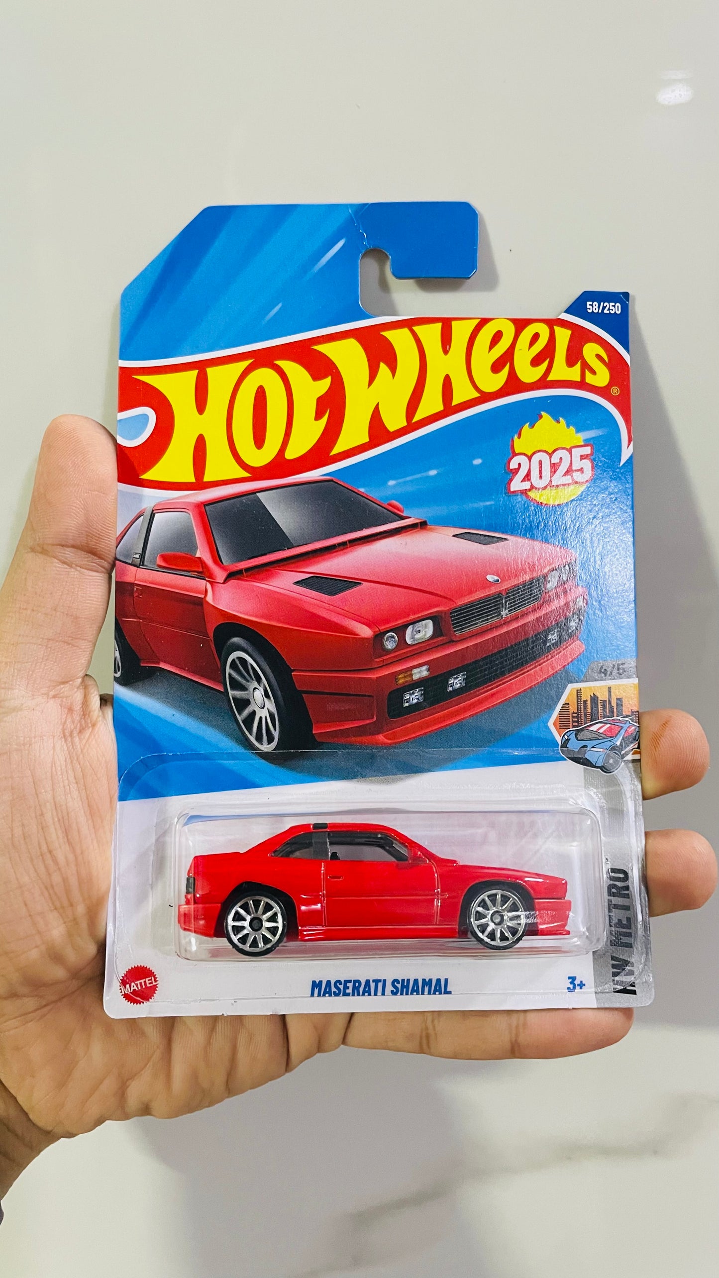 MASERATI SHAMAL, Hot Wheels Mainline (Imported)