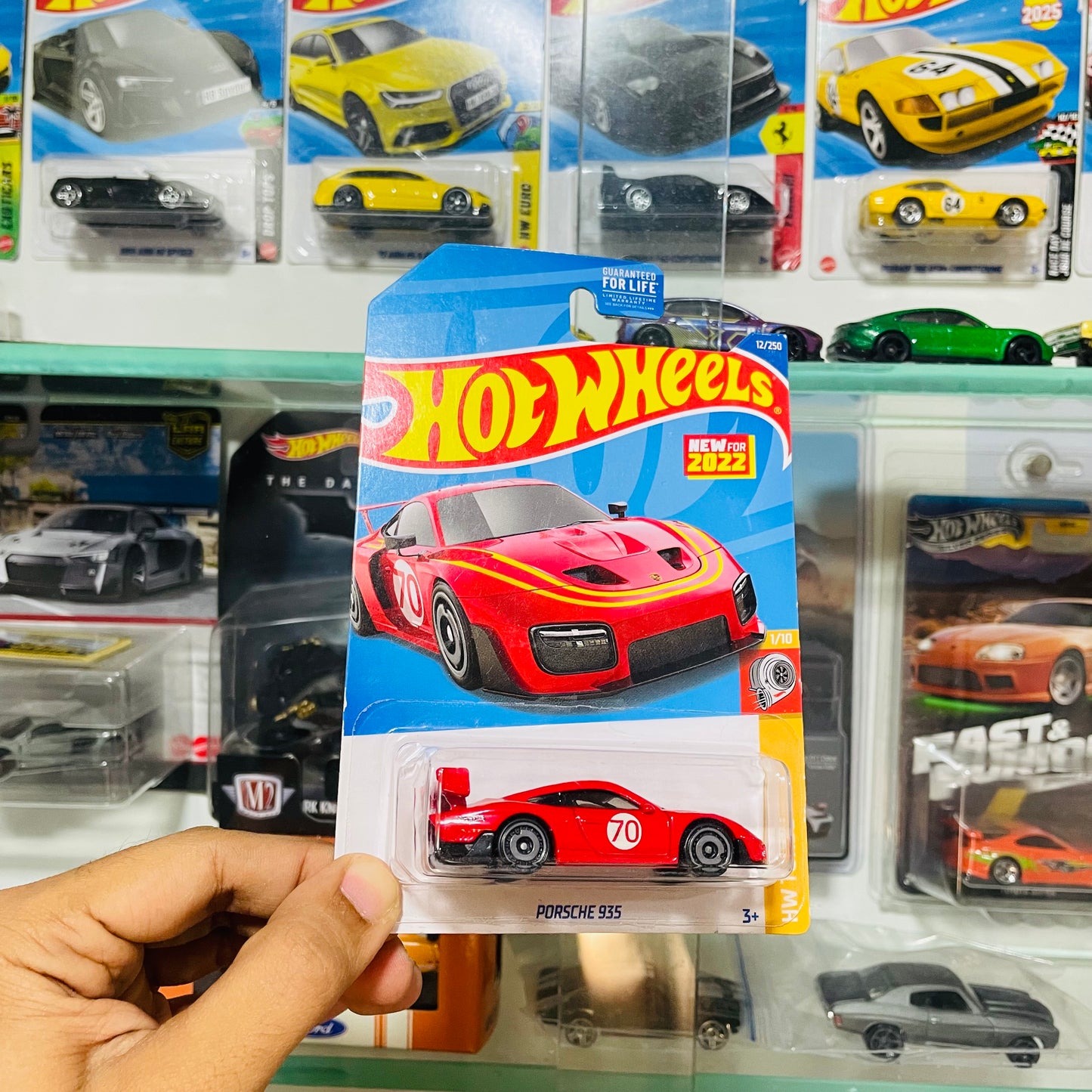 Porsche 935, Red, Hot wheels Mainline, Imported.