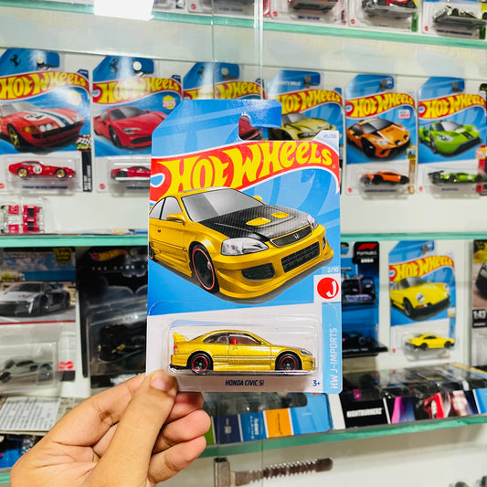 Honda Civic Si, Hot Wheels Mainline, Imported Card