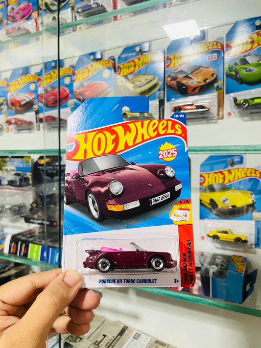 Porsche 911 Turbo Cabriolet, Hot Wheels Mainline