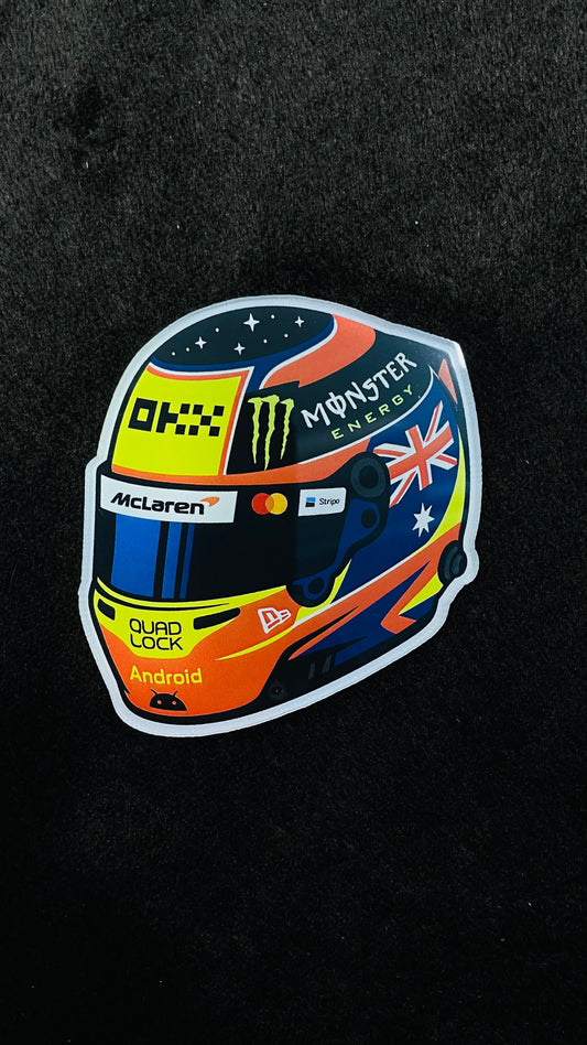 Mclaren Helmet Fridge magnet