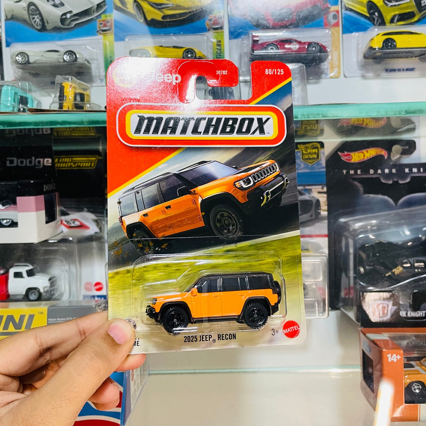 2025 Jeep Recon, Matchbox Mainline
