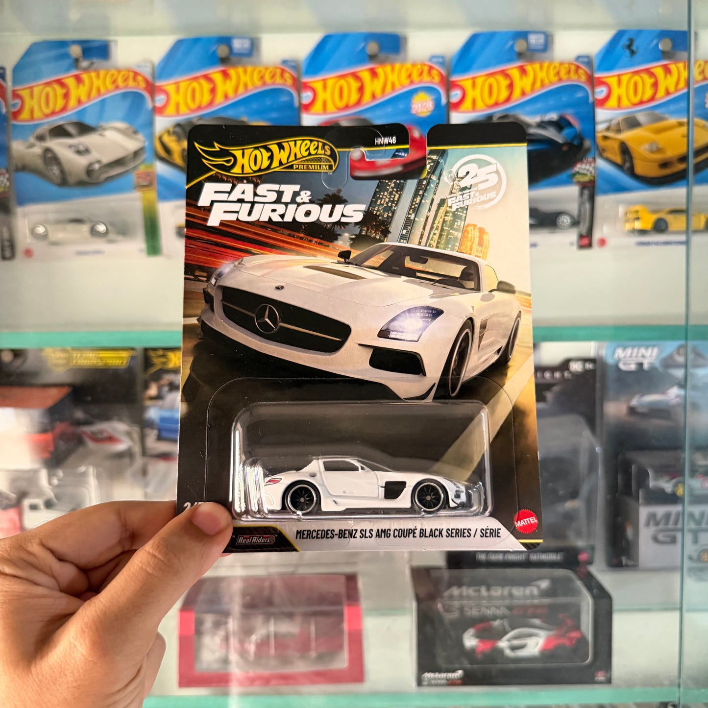 MERCEDES-BENZ SLS AMG COUPÉ BLACK SERIES, Hot Wheels Premium