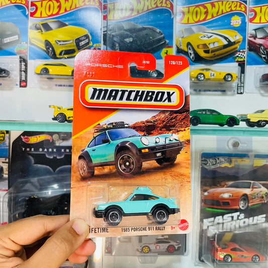 1985 Porsche 911 Rally, Matchbox Mainline, Imported