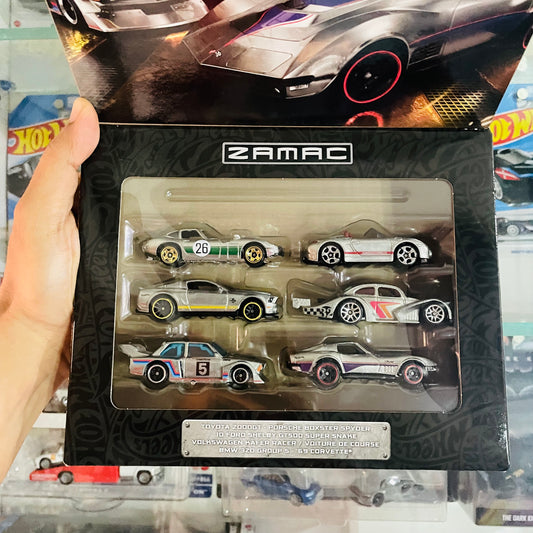ZAMAC, Hot Wheels Silver Series, Pack of 6 Cars