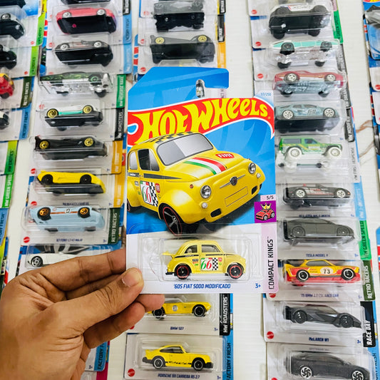 Fiat 500D Modificado, Hot wheels Mainline, Imported Card
