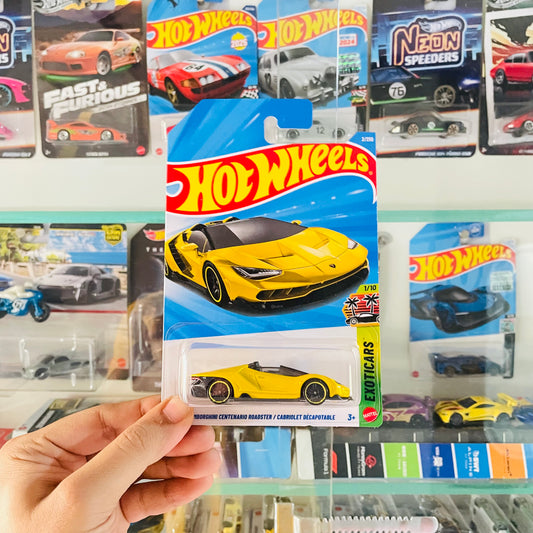 Lamborghini Centenario Roadster, Hot Wheels Mainline, Imported