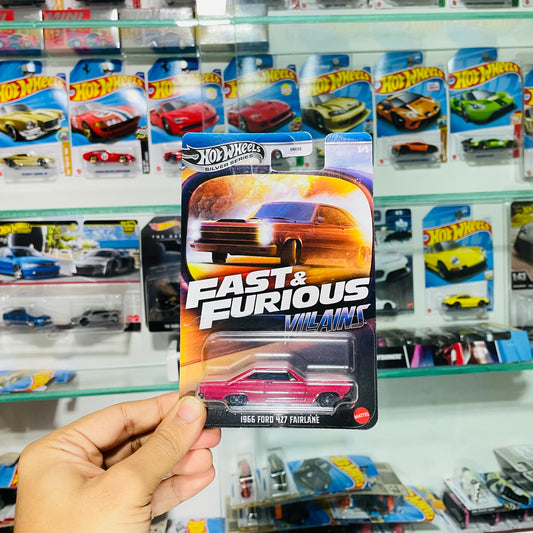 1966 Ford Fairlane, Hot Wheels Card Art, Imported Card