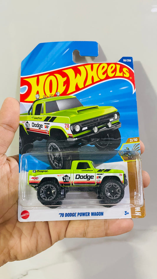 DODGE POWER WAGON, Hot Wheels Mainline